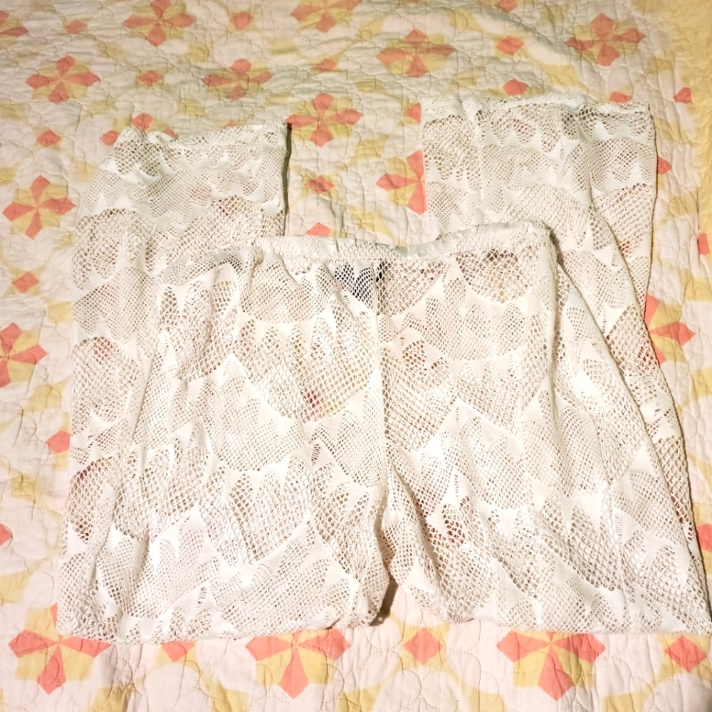 White Lace Club Z Collection Pants